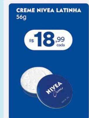 Creme nivea latinha