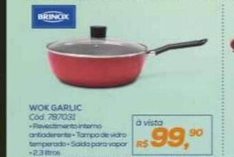Wok garlic brinox