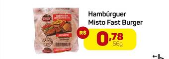 Hambúrguer misto fast burger