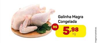 Epa Galinha magra congelada oferta