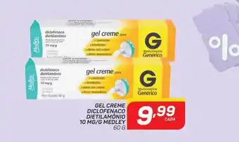 GBarbosa Gel creme diclofenaco dietilemônio medley oferta