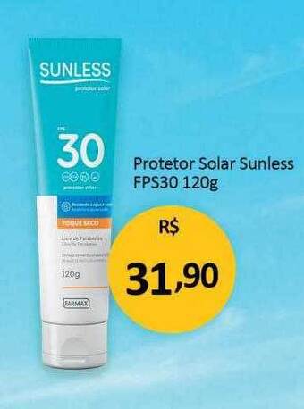 GBarbosa Protetor solar sunless fps30 oferta