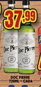 Supermercados Cristal Doc Piere 720ml cada oferta