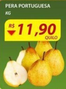 Assaí Atacadista Pera Portuguesa 1kg oferta