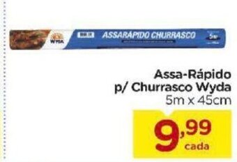 Assa-Rapido p/Churrasco Wyda 5mx45cm
