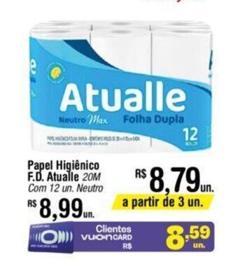 Fort Atacadista Papel Higiénico F.D. Atualle 20m oferta
