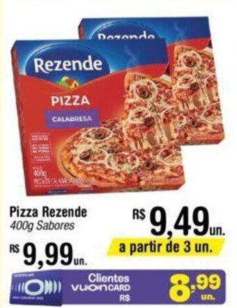 Fort Atacadista Pizza Rezende 400g oferta