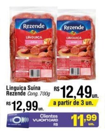 Fort Atacadista Linguica Suina Rezende 700g oferta