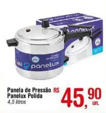 Panela de Pressao Panelux Polida 4.5L