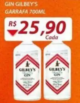 Assaí Atacadista Gin Gilbey's 700ml oferta