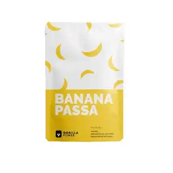 Mercadinhos São Luiz Banana passa gorilla power zero açúcar 60g oferta