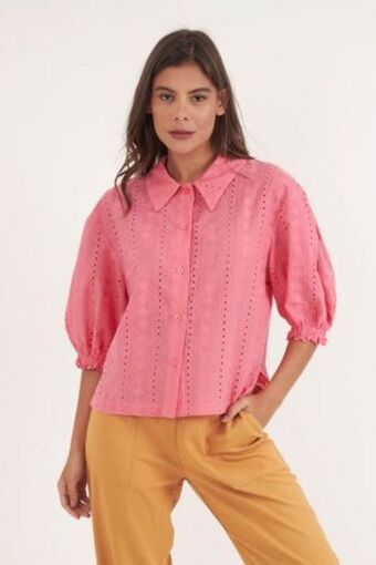 Blusa tonia rosa
