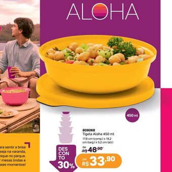 Tupperware Tigela aloha oferta