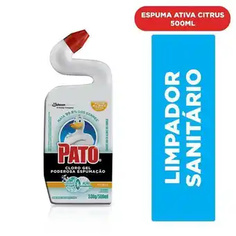 D'avó Supermercado Pato cloro gel citrus espuma 500ml 12 oferta
