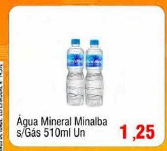 Spani Atacadista Água mineral minalba s gás oferta