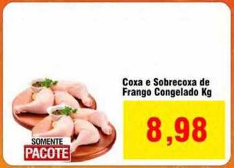 Spani Atacadista Coxa e sobrecoxa de frango congelado kg oferta