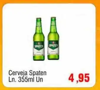 Spani Atacadista Cerveja spaten ln. oferta
