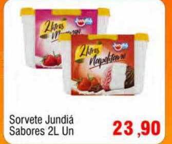 Spani Atacadista Sorvete jundiá sabores oferta