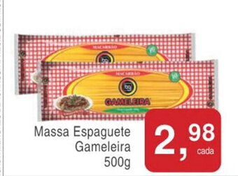 Mineirão Atacarejo Massa Espaguete Gameleira 500g oferta