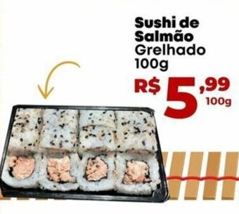 Supermercado Estrela Azul Sushi de Salmao Grelhado 100g oferta