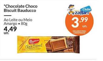 Zaffari Chocolate Choco Biscuit Bauducco 80g oferta