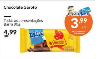 Chocolate Garoto 90g