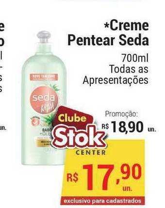 Creme Pentear Seda 700ml