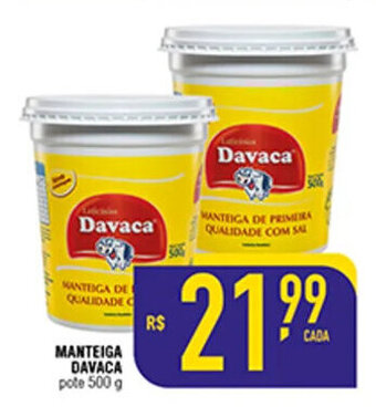 Mercantil Rodrigues Manteiga Davaca 500g oferta