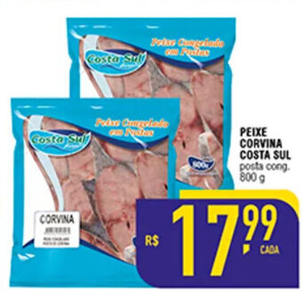 Mercantil Rodrigues Peixe Corvina Costa Sul 800g oferta