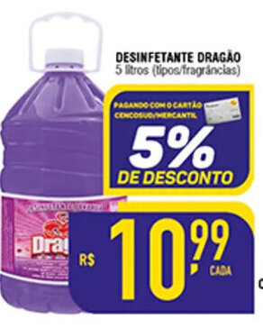 Desinfetante Dragão 5L