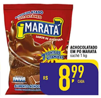Mercantil Rodrigues Achocolatado em po Marata 1kg oferta