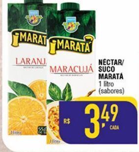 Mercantil Rodrigues Néctar suco maratá 1l oferta