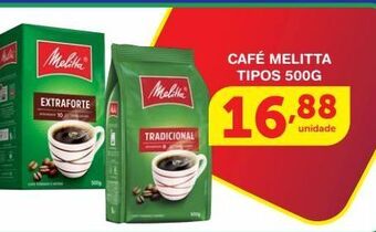 Roldão Café melitta 500g oferta
