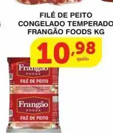 Roldão Filé de peito frangão foods kg oferta