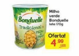 Supermercados Princesa Milho verde bonduelle lata 170g oferta