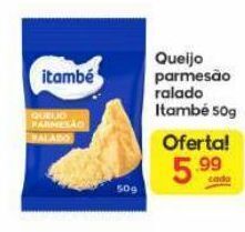 Supermercados Princesa Queijo parmesâo ralado itambé 50g oferta