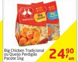 Tenda Atacado Big chicken tradicional ou queijo perdigão 1kg oferta