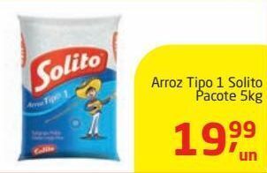 Tenda Atacado Arroz tipo 1 solito 5kg oferta