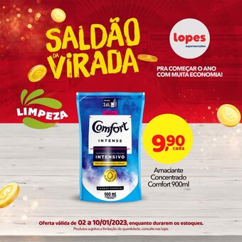 Amaciante Concentrado Comfort 900ml