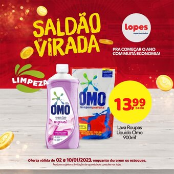 Lava roupas Líquido Omo 900ml