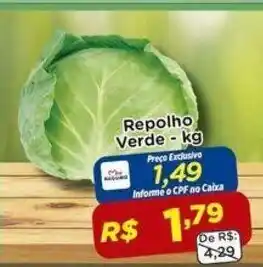 Repolho Verde 1kg