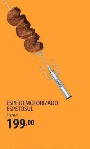 Espeto motorizado espetosul