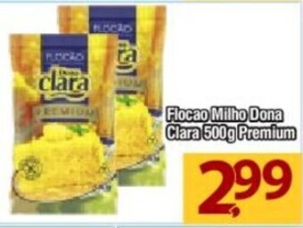 O Boticário Flocao MIlho Dona Clara 500g Premium oferta