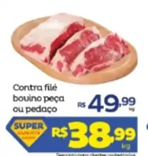 Super Lagoa Contra file bovino peca ou pedaco 1kg oferta