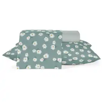 Carrefour Jogo roupa de cama 100% algodão casal teka crystal alegria oferta