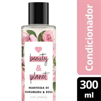 Condicionador love beauty & planet curls intensify frasco 300ml