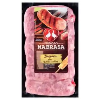 Big Box Linguiça toscana com queijo coalho perdigão na brasa 600g oferta