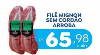 Filé mignon sem cordão arroba