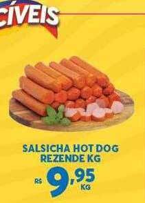 Atacadão Centro Sul Salsicha hot dog rezende kg oferta