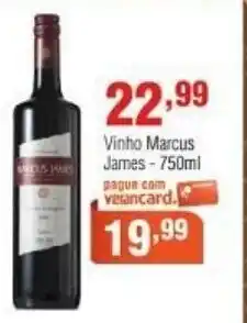 Veran Supermercados Vinho Marcus James 750ml oferta